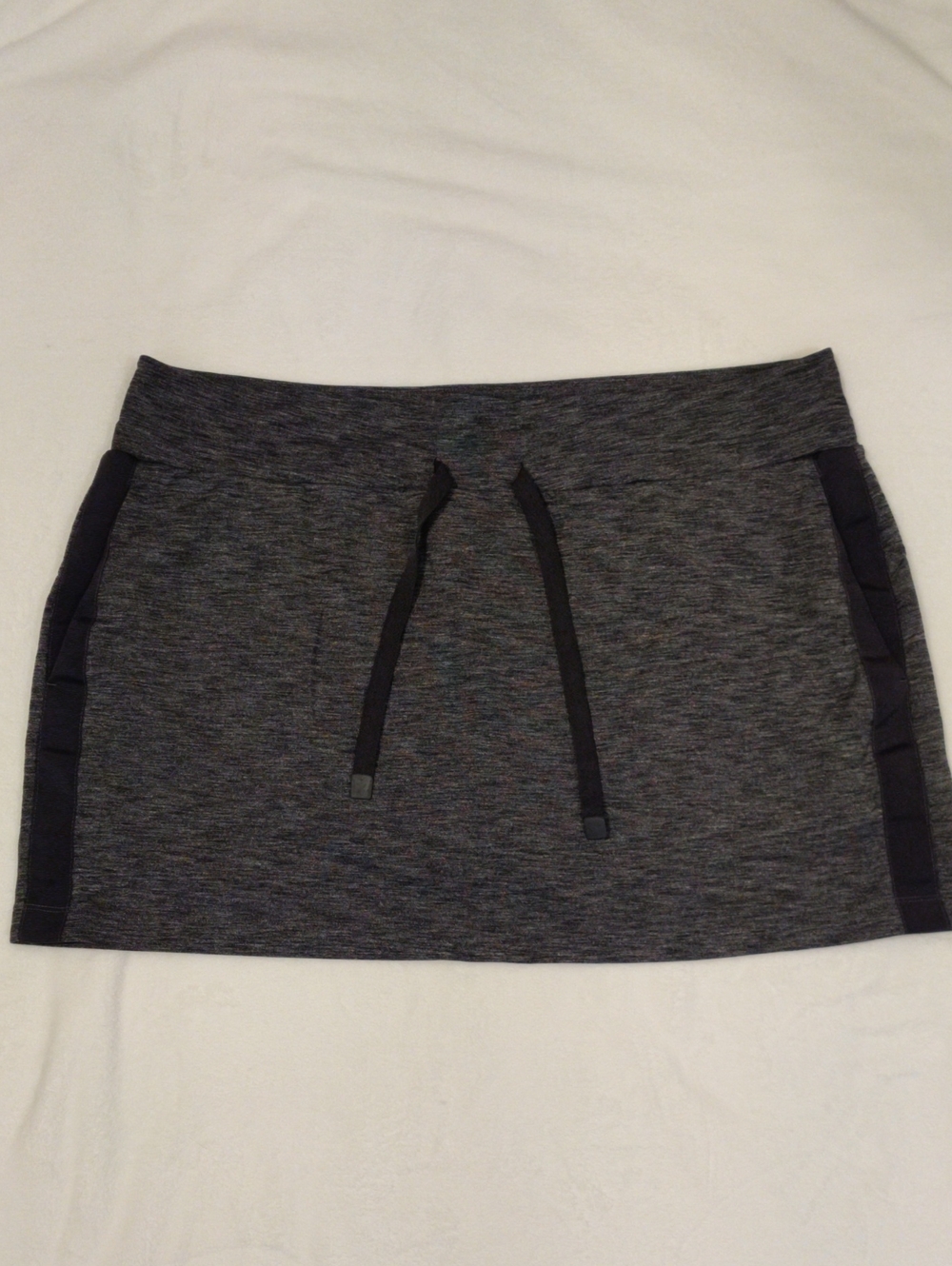 Athleta Dark Heather Gray Athletic Mini Skort